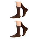 CALCETIN CORTO BAMBU-COBRE Pack 2 MT21119
