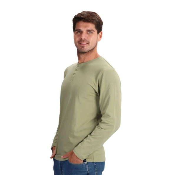 POLERA MANGA LARGA ABOTONADA MT4519
