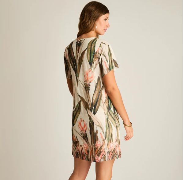 Vestido corto No elasticado Con Forro