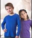CAMISETA MANGA LARGA UNISEX ALGODON 4435